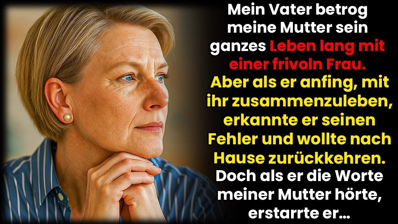 Mein Vater hinterging meine Mutter ein ganzes Leben lang – bis ihm plötzlich sein Fehler klar wurde…