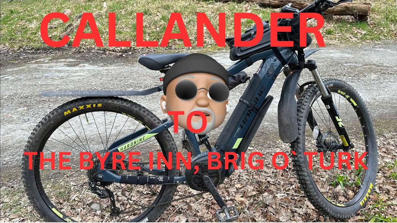 Callander To The Byre Inn Brig O Turk Loch Venachar   4K