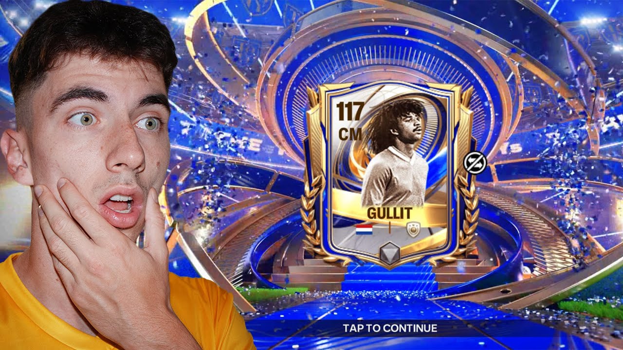 L-AM PRINS pe GULLIT TOTY 117 OVR pe FC MOBILE