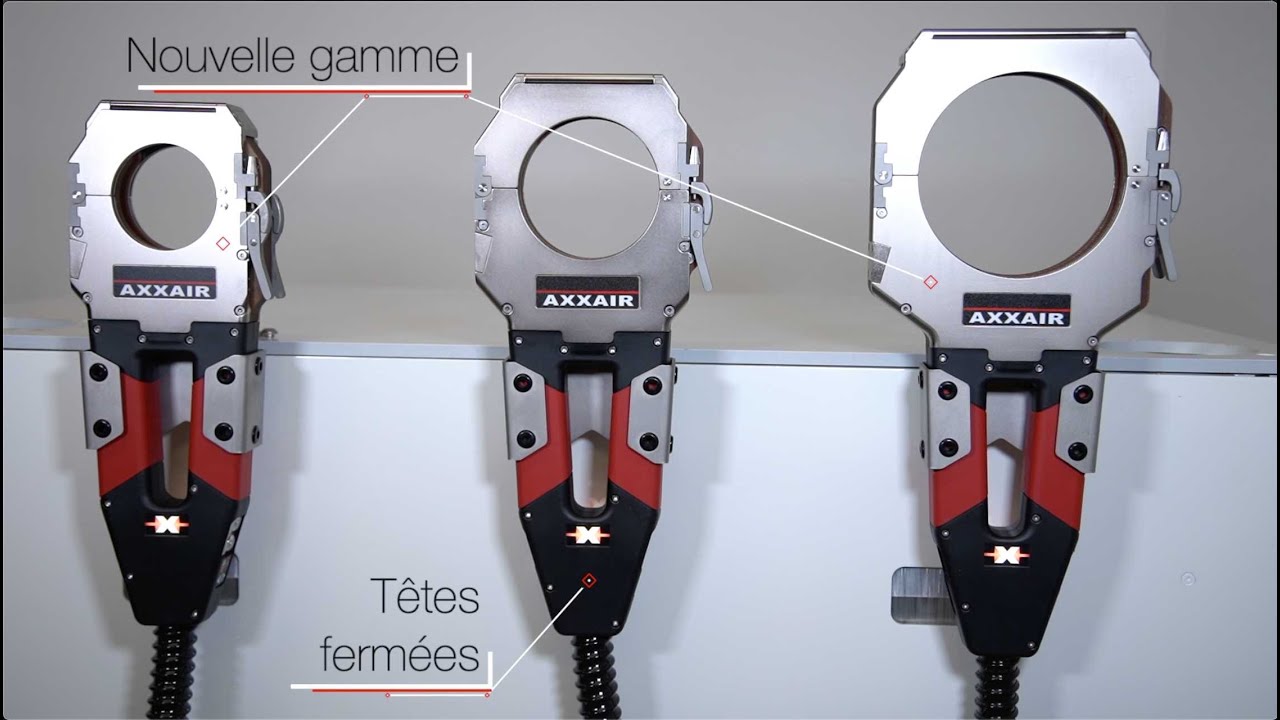 Soudage orbital en fusion simple avec les nouvelles têtes fermées SATFX d'AXXAIR