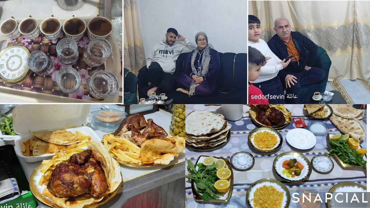 رجعنا من ضيعة وعملنا اطيب عشا وسهرنا مع بيت خالي تابعو للاخير