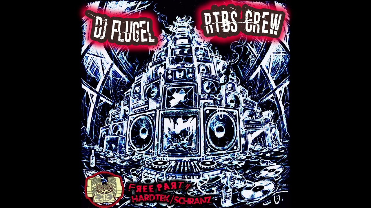 FREE PARTY IS NOT A CRIME//HARDTEK VS SCHRANZ // DJ FLUGEL RTBS CREW #freeparty #teuf #tekno 