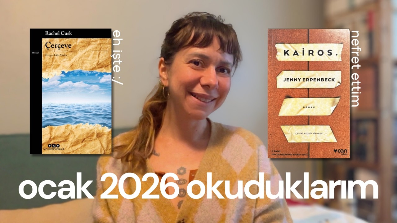Ocak okumalarım : Kairos (çok sinirliyim 🤬) ve Çerçeve