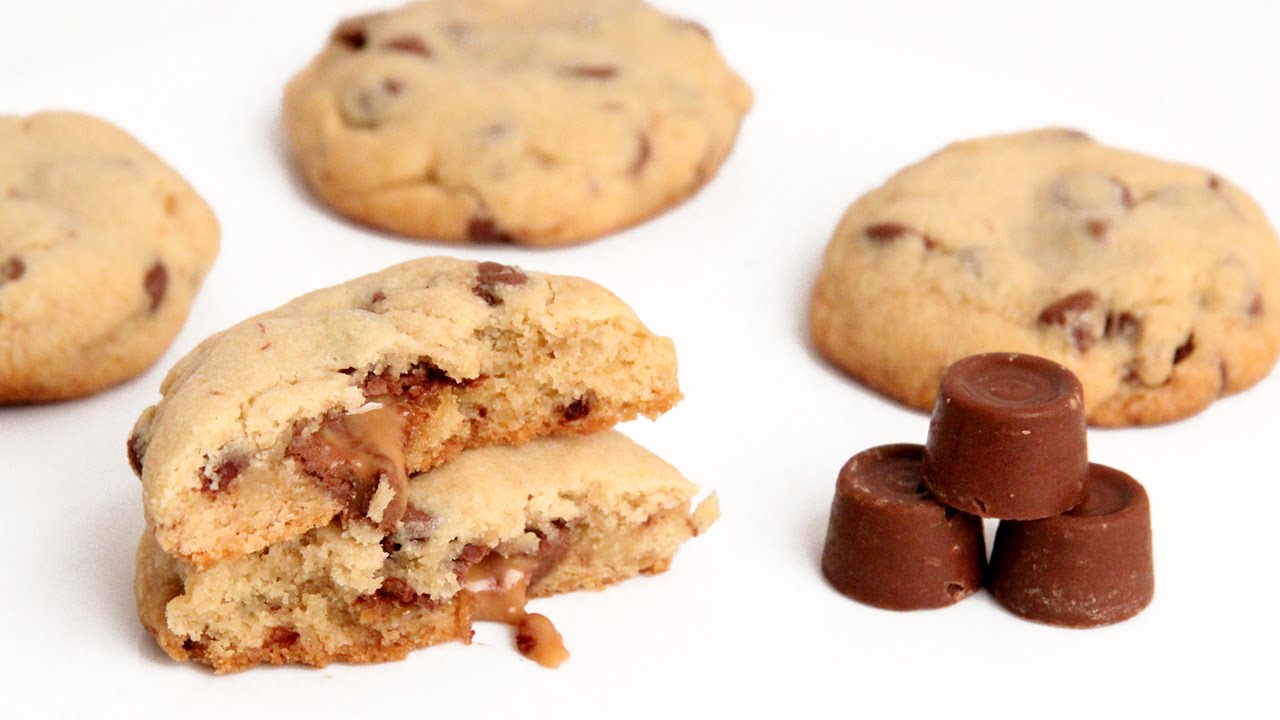 Rolo Stuffed Chocolate Chip Cookie Recipe - Laura Vitale - Laura in the Kitchen Episode 911