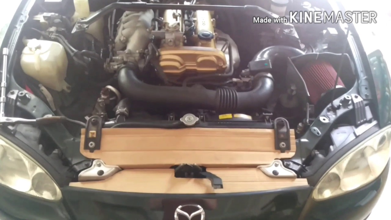 Miata DIY Radiator Cooling Plate Tutorial