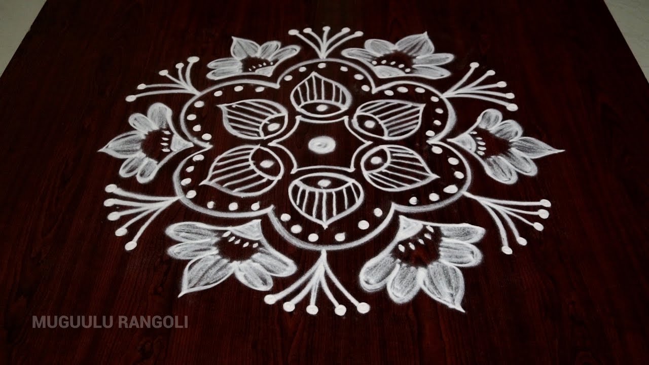 beautiful simple rangoli very simple rangoli small and simple rangoli chukkala muggulu simple