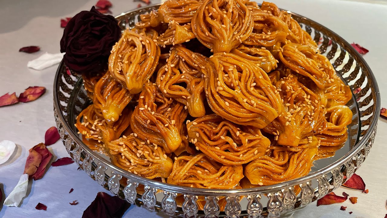 Recette ramadan : Bouchnikha ( Chebakia ) facile à réaliser | بوشنيخة أو شباكية الحليب سهلة وناجحة