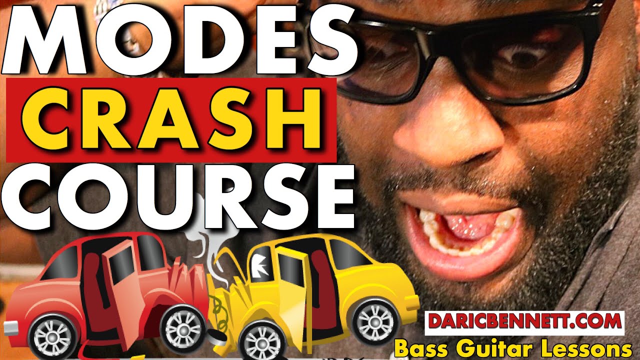 BASS GUITAR MODES CRASH COURSE! | Bass Guitar Tips ~ Daric Bennett's Bass Lessons