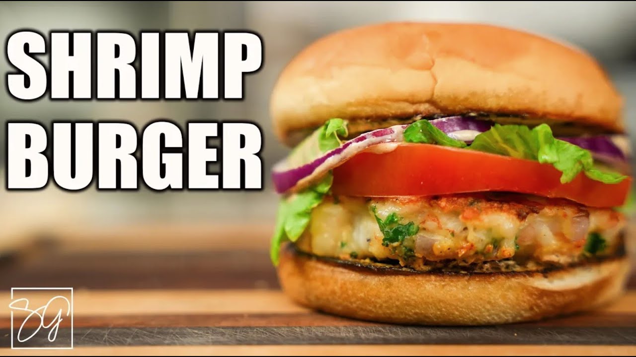 How to Cook a Perfectly Juicy Shrimp Burger with @Daym Drops