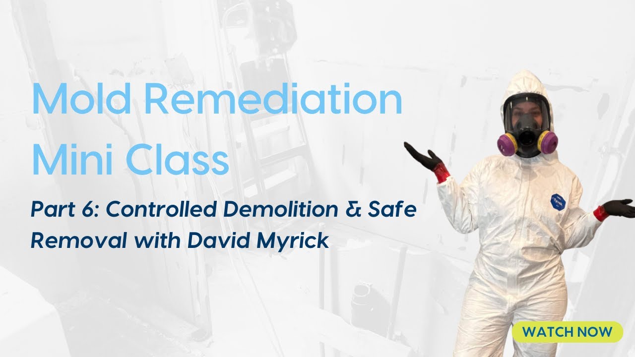 Mold Remediation Part 6: Controlled Demolition & Safe Removal
