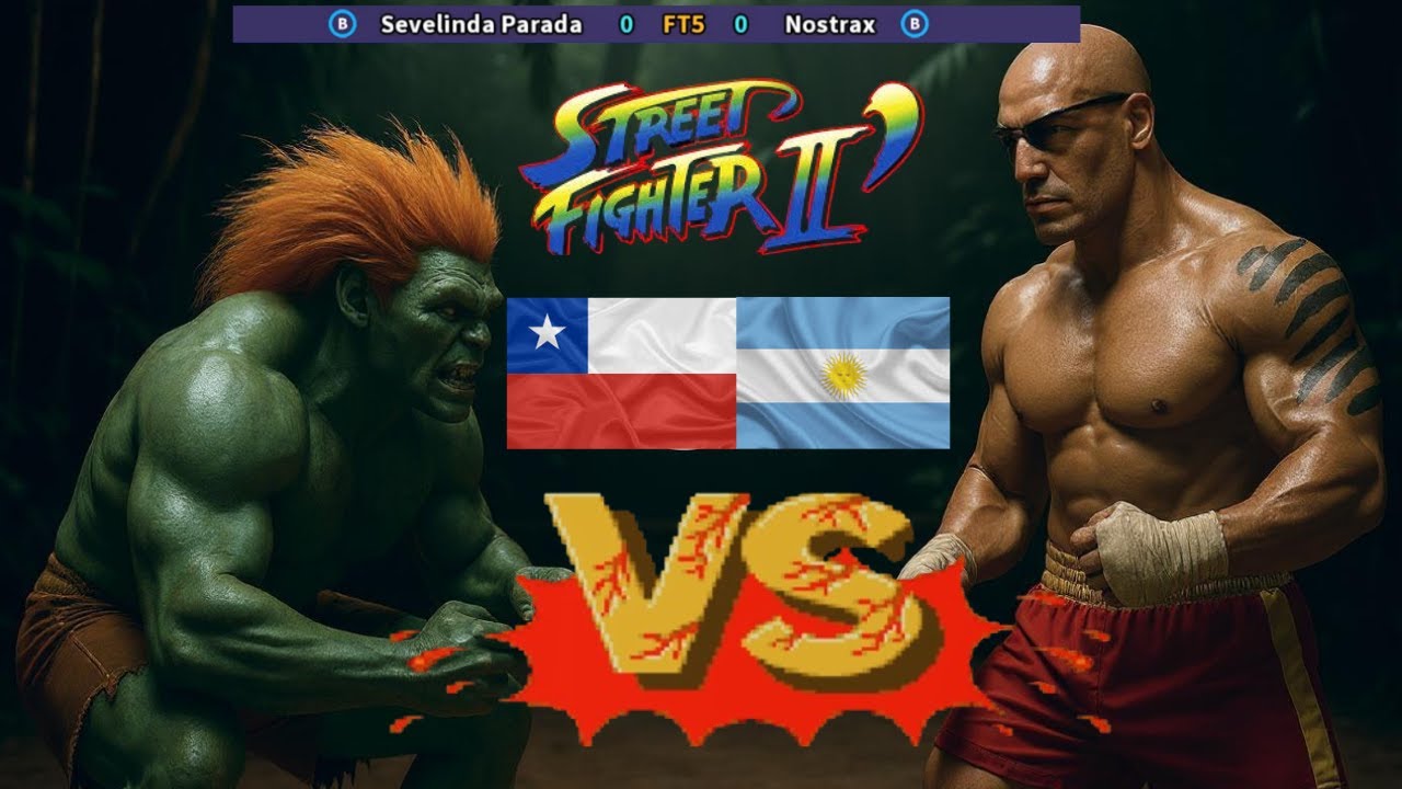 Street Fighter 2'CE Sevelinda Parada vs Nostrax  FT5