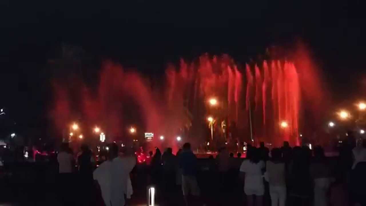 النافورة الراقصة، المنارة مول مراكش