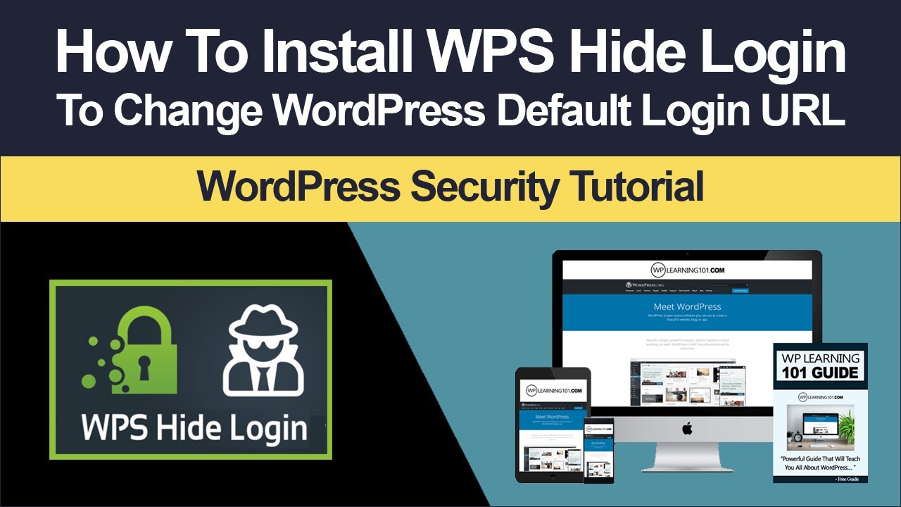 How To Install WPS Hide Login Plugin In WordPress (Step-By-Step Tutorial)