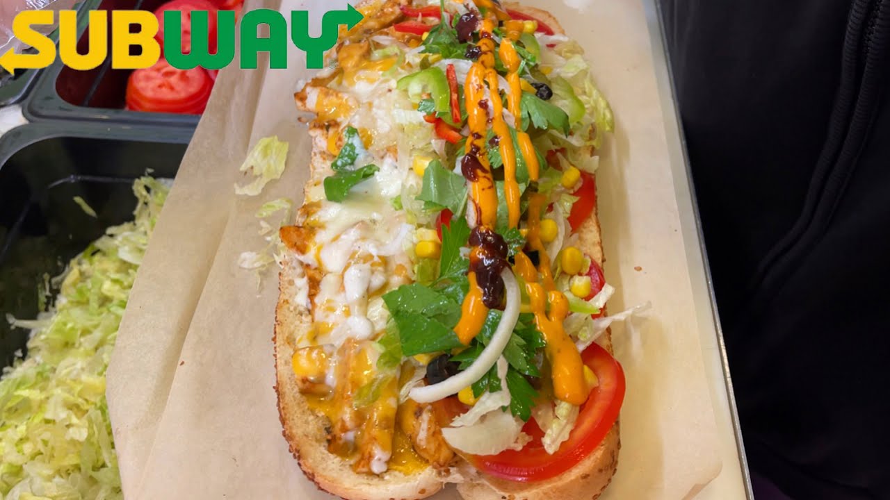SUBWAY TERİYAKİ SOSLU TAVUK SANDVİÇ!!!