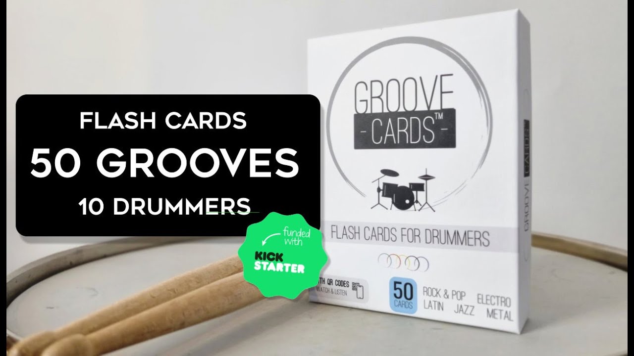 Groove Cards™ - The official video (Rock & Pop, Jazz, Latin, Electro and Metal)
