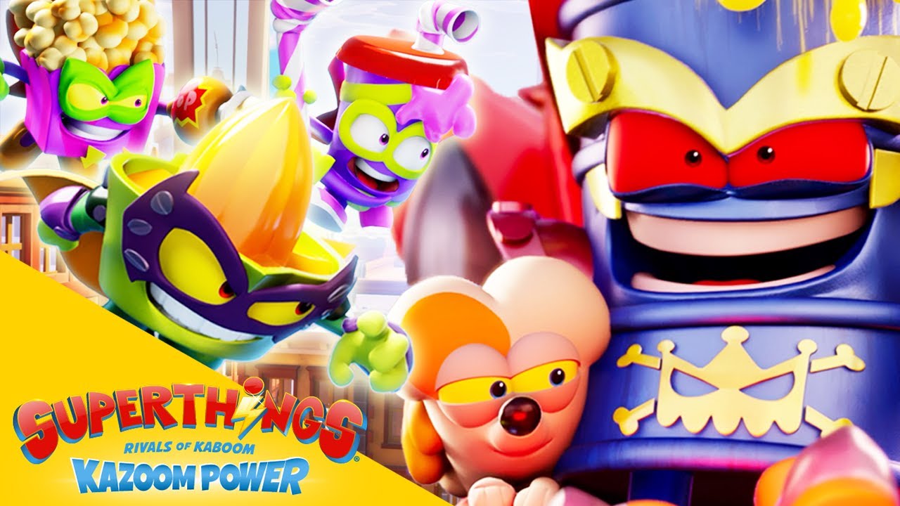 💥Przyłącz się do Złoczyńc&oacute;w!💥SUPERTHINGS KAZOOM POWER💥serial TV
