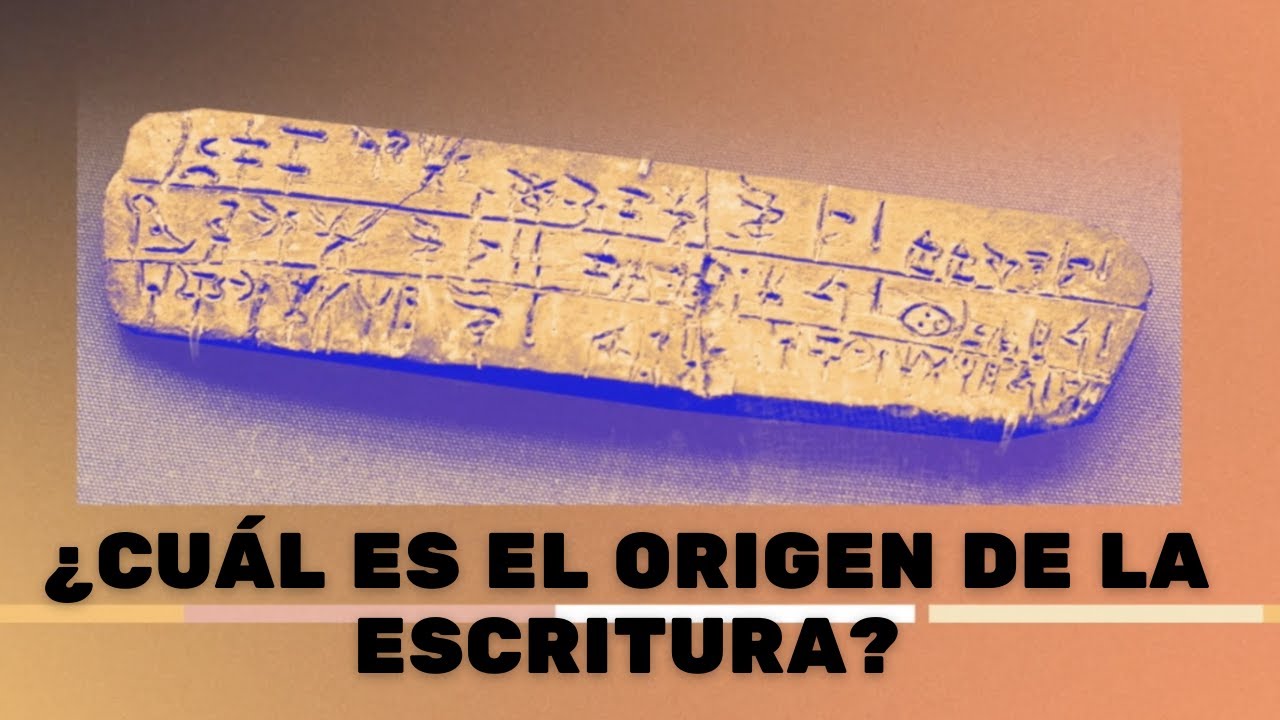 El origen de la escritura