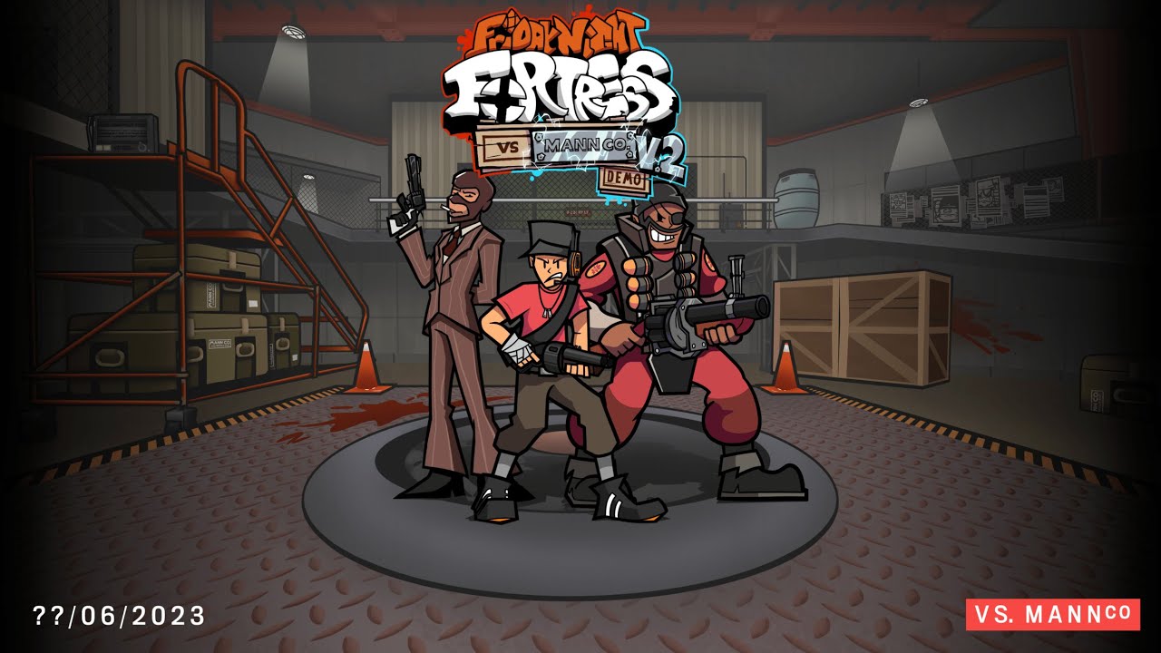 Force A Nature (Instrumental) - FNF VS TF2 (Friday Night Fortress Vs Mann Co V2 DEMO) OST