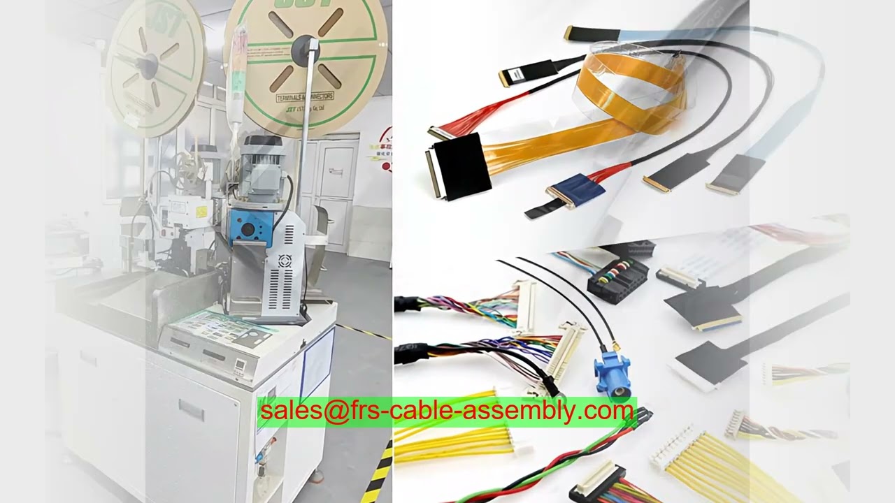 Custom Coax Cable Assembly 12522.4 Molex 39293026 387304804 Wire Harness Manufacturers In Mexico 116