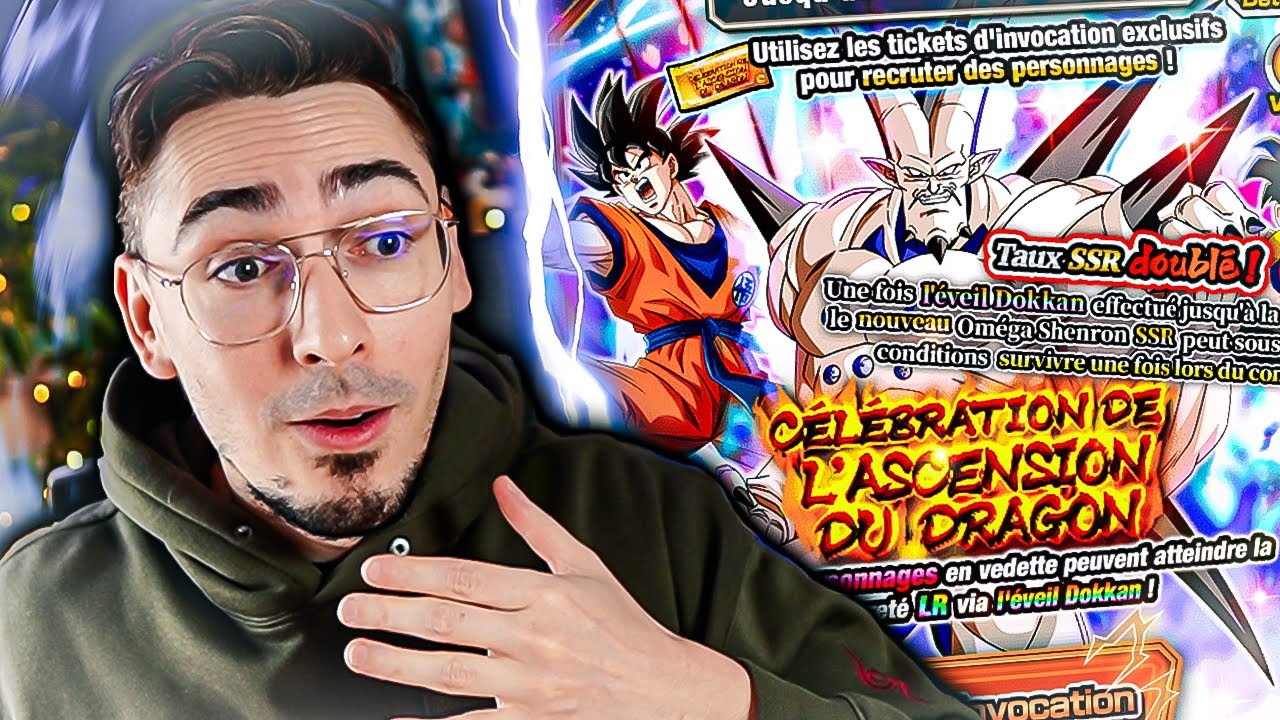 LE TAUX DE DROP INCROYABLE, INVOCATION OMEGA SHENRON LR 🔥 DOKKAN BATTLE