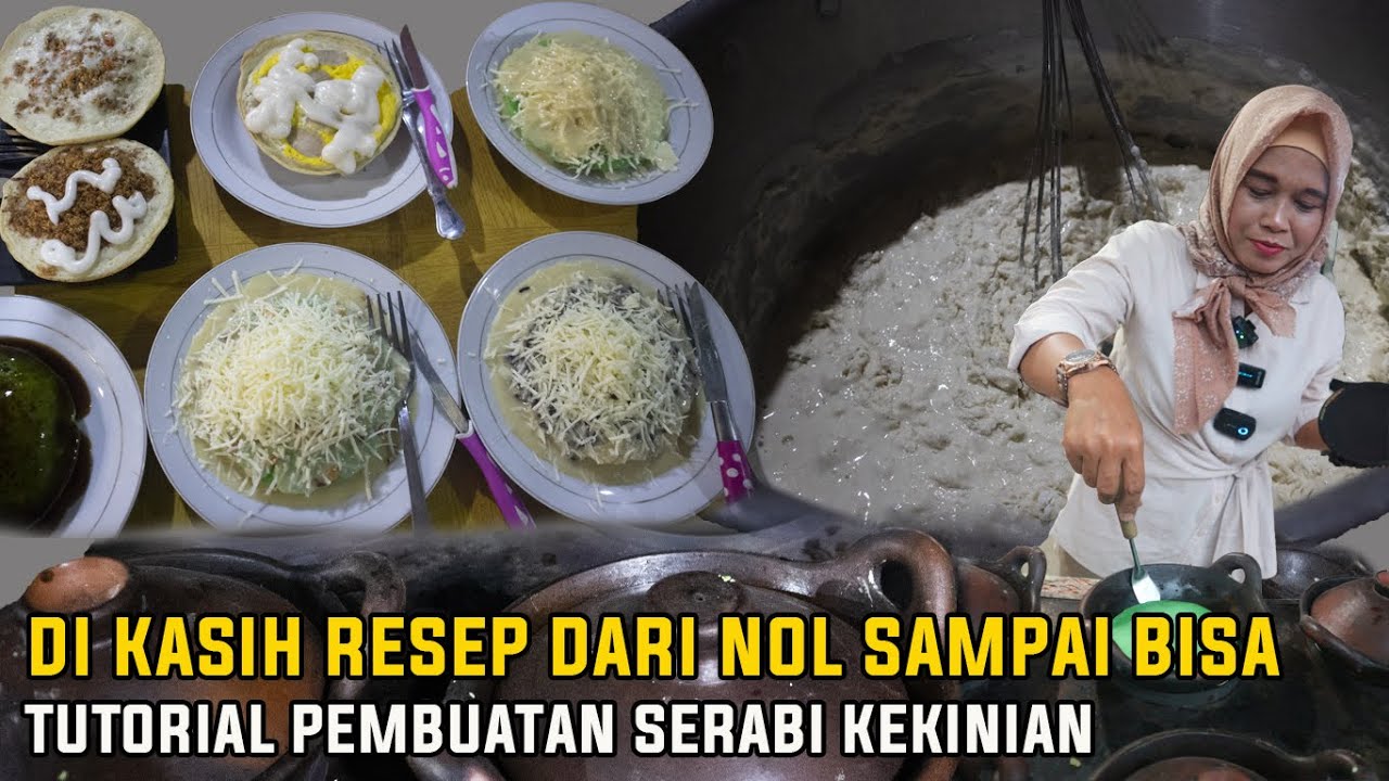 IDE USAHA MODAL SEUPRIT UNTUNG BRUTAL !GG PELIT ILMU DI KASIH TAU RESEP SERABI DARI NOL SAMPAI BISA