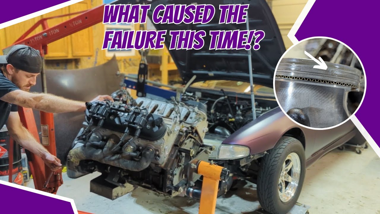 Removing the BLOWN UP SBE 6.0L V8 | LS SWAPPED 240SX