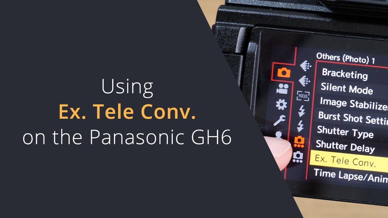 Использование ExTele Convertor на Panasonic GH6 | Объяснение режима Ex. Tele Conv и когда его исп...