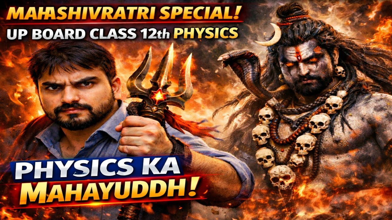 Mahashivratri Special 🔱 Class 12 Physics UP Board | Physics Ka Mahayuddh | Most Important Questions
