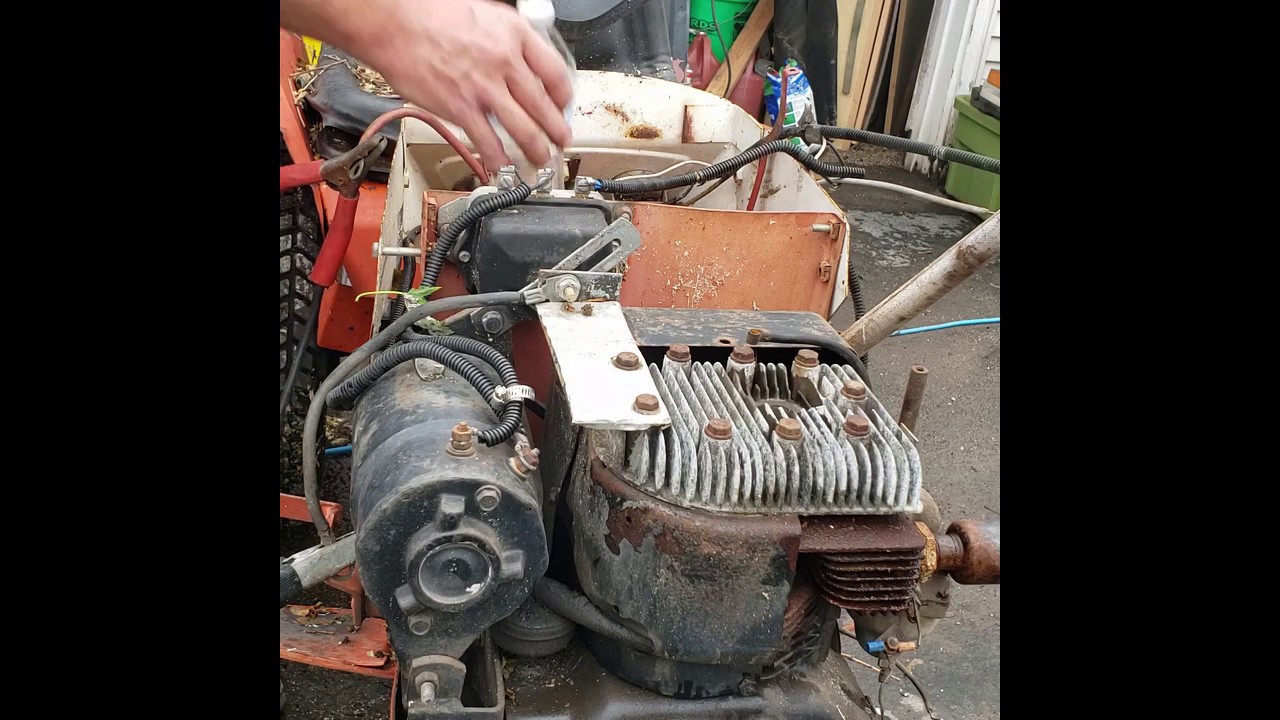Late 60's  2010 simplicity landlord, first start in lord knows how long, can we make it run????