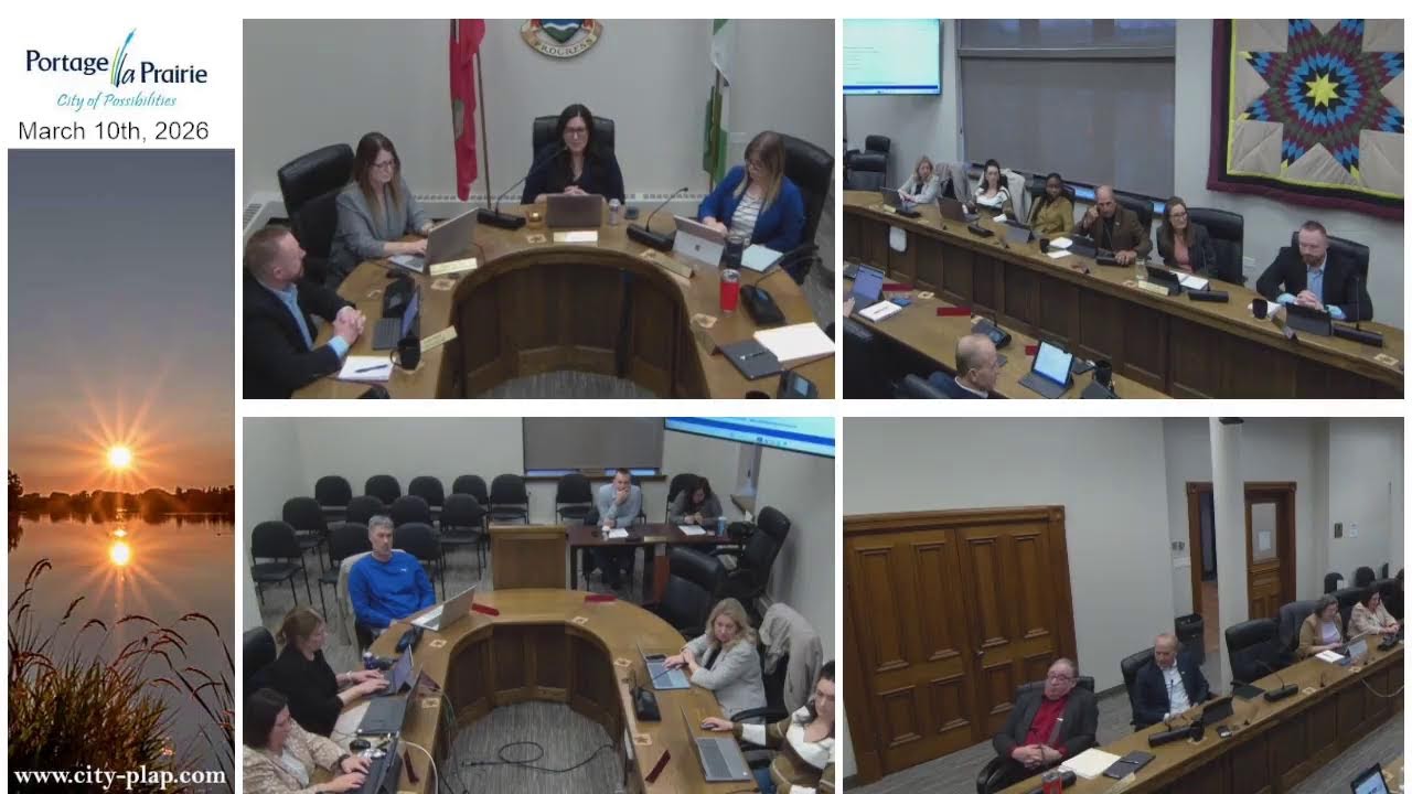 City of Portage la Prairie Council March 10th, 2026