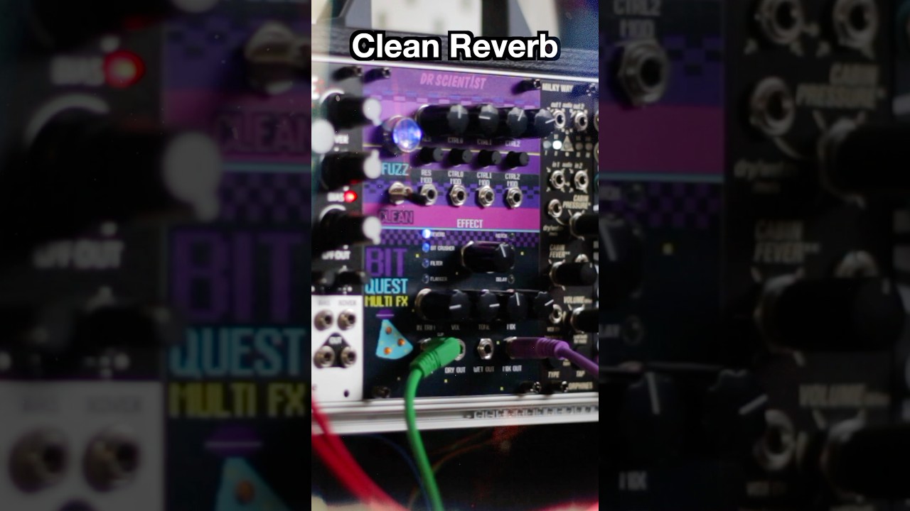 BitQuest as a module is fun!! #modularsynth #bitquest #synthesizer #synth #modular #effects