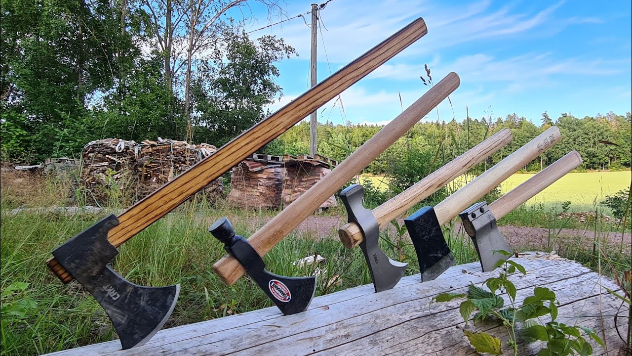 За-рубка. Валим лес. Axe Gang Hatchet, Pipe Hawk, Woods Chogan T-hawk, Cimbri