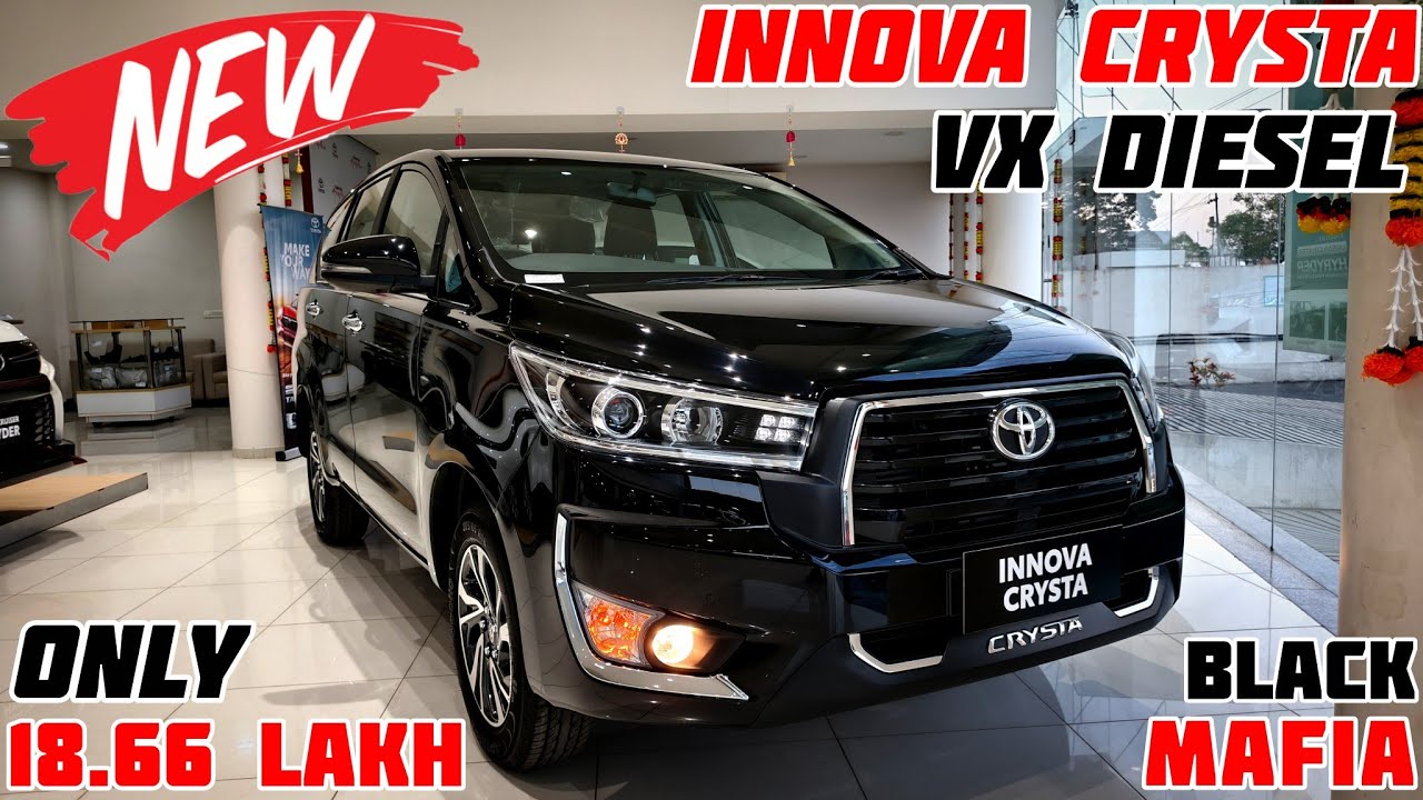 New Toyota Innova Crysta VX Diesel Review | Innova Crysta 2026 | Innova Crysta VX 8 Seater
