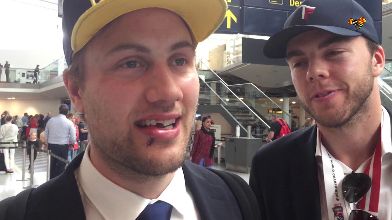 Larsson: ”Jag tog en puck i ansiktet för laget”