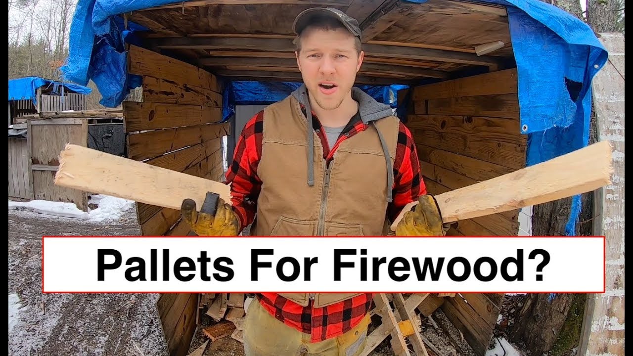 Do Pallets Make Good Firewood? EP 114