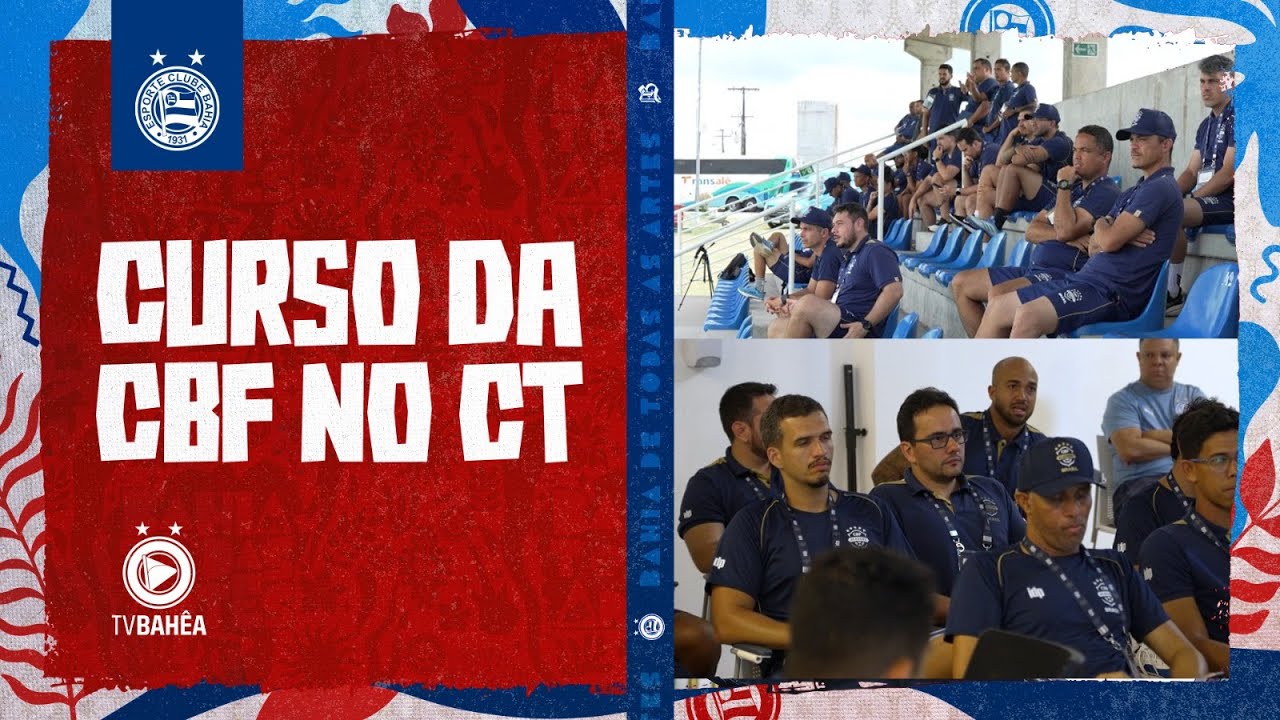 BAHIA RECEBE ALUNOS DA CBF ACADEMY