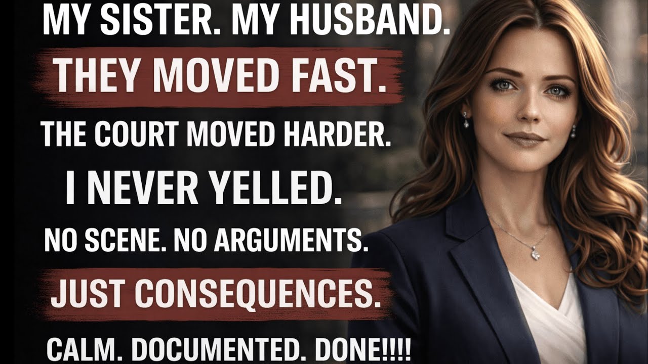 My Sister Helped My Husband Steal From Me, Rushed our Divorce—The Judge Ended Their New Marriage.