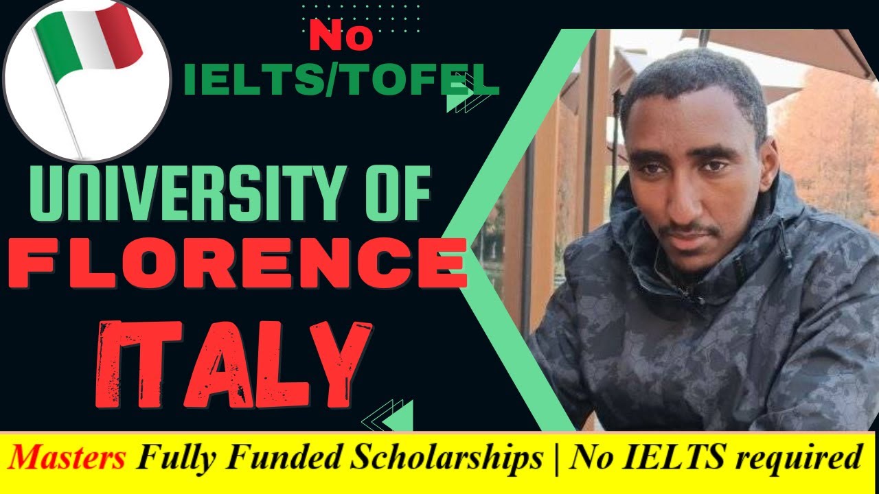 #IELTS የማይጠይቅ ስኮላርሽፕ በጣሊያን | University of Florence, #Italy 2025 Scholarship |MSc |How To Apply