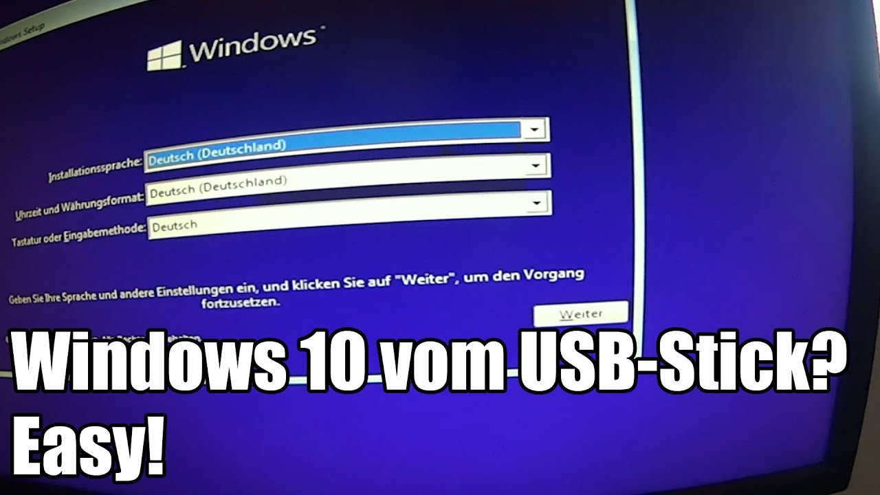 Rechner gebaut und nun? - Windows 10 Installieren für Einsteiger