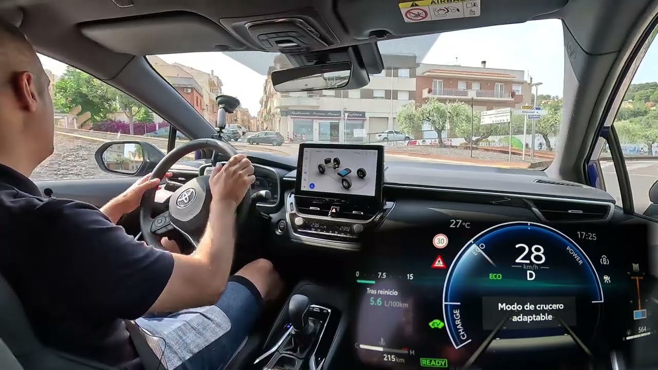Toyota Corolla GR Sport 2025 | Consumo en ciudad | 200H | Test drive | POV
