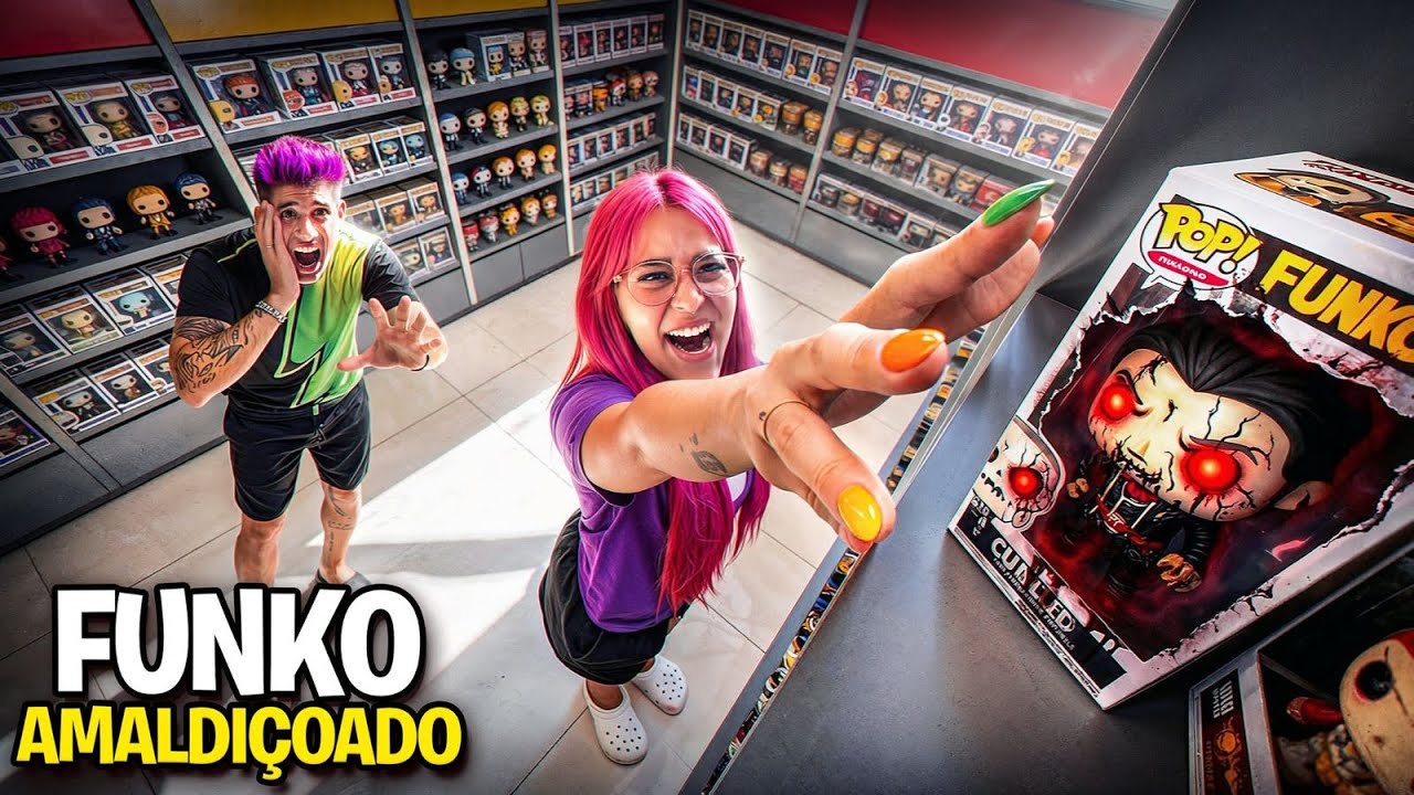 COMPREI UM FUNKO AMALDIÇOADO SEM QUERER *estamos com medo