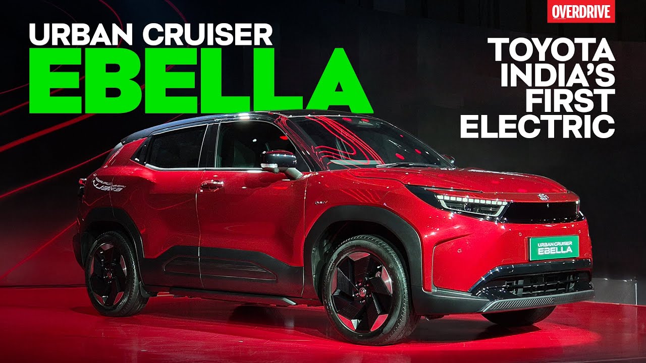 Toyota Urban Cruiser EBELLA Walkaround | First Look at Toyota’s Electric SUV | OVERDRIVE