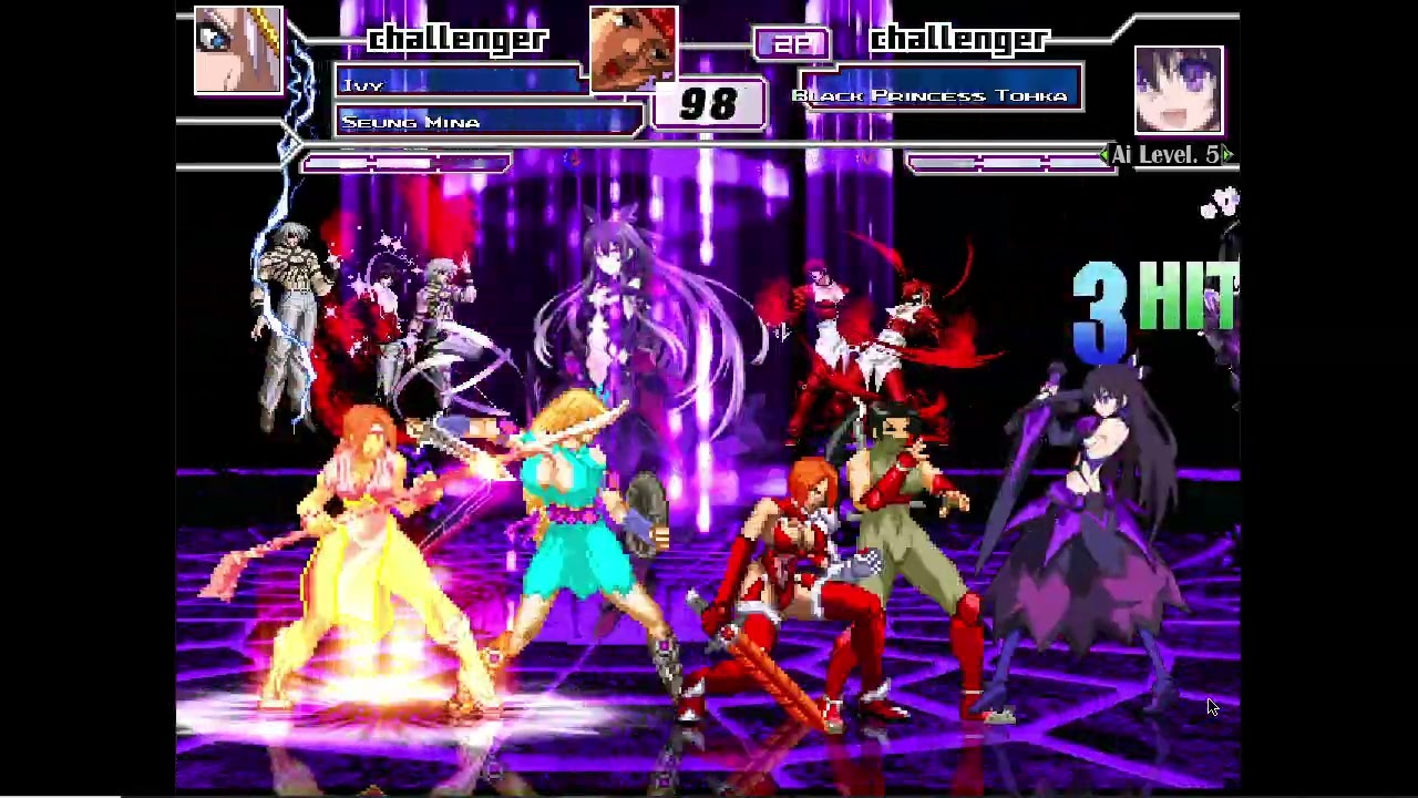 Soulcalibur Girls vs Black Princess Tohka