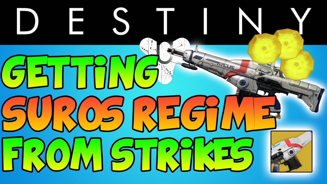 Destiny: Suros Regime Awarded from Strike Playlist (How to get the Suros Regime) Destiny Gameplay