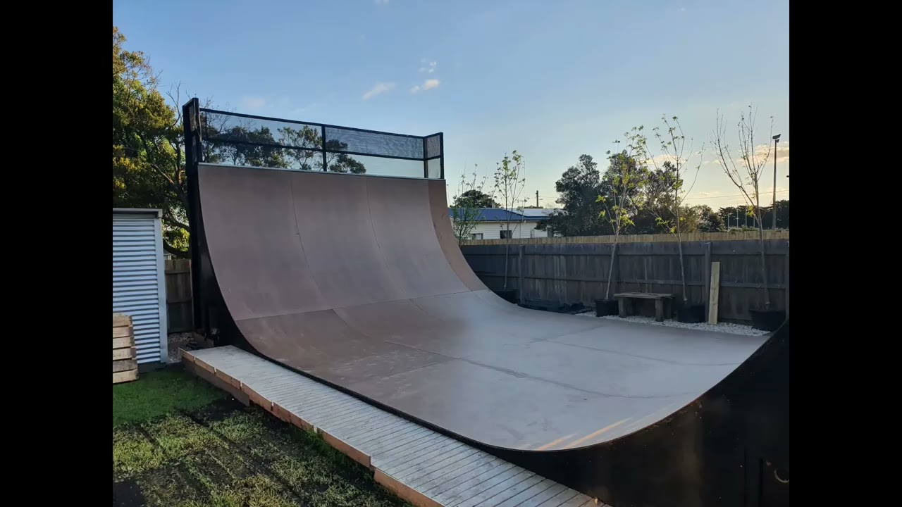 My vert ramp build pt 2. living the dream.