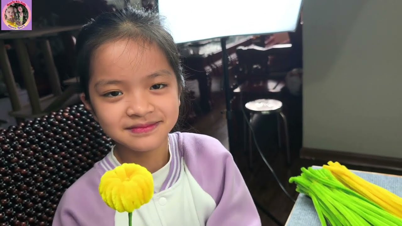 Handmade: Cùng Xem bé Bảo Ngân Làm Tác Phẩm Nghệ Thuật 