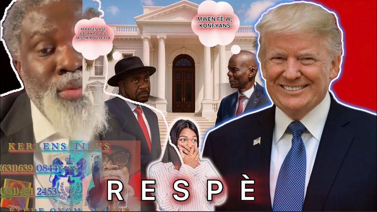 RESPEKTE MARC ARTHUR DROUILLARD / SE MOUN KI KONN LI KI KONPRANN PREZ TRUMP