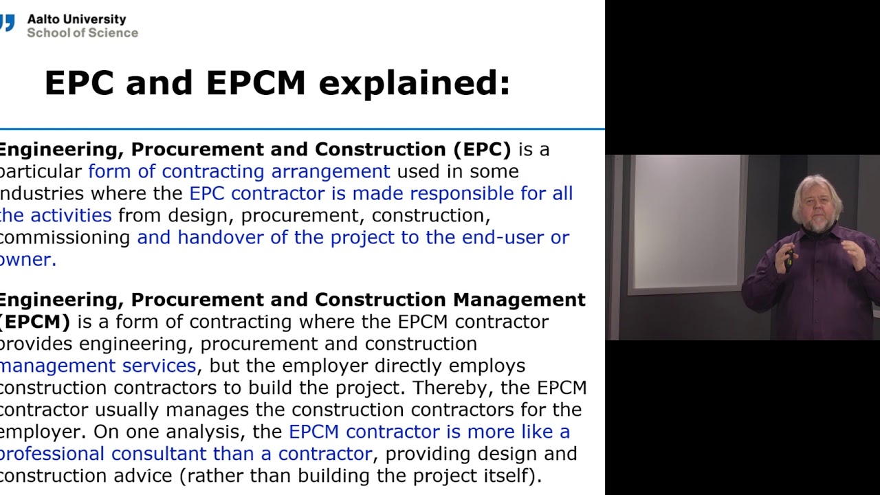 EPC and EPCM explained – Karlos Artto