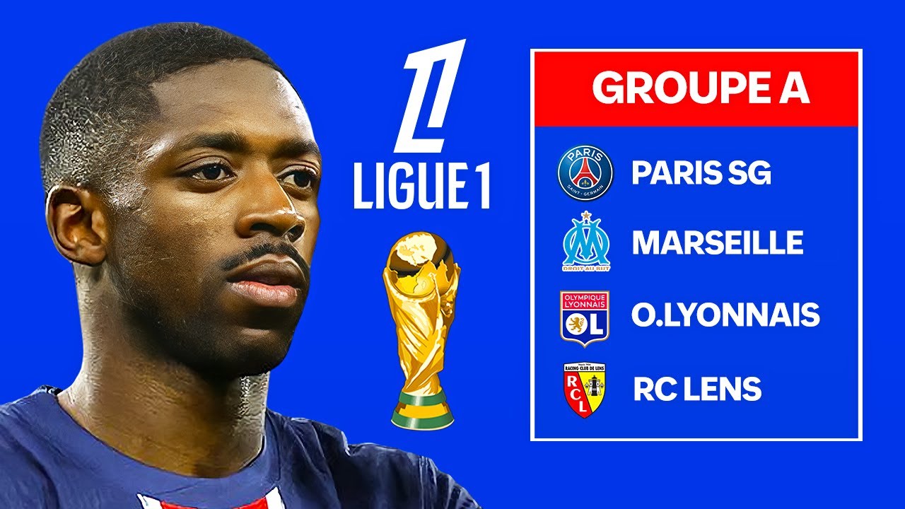 La LIGUE 1 avec le format de la COUPE DU MONDE !