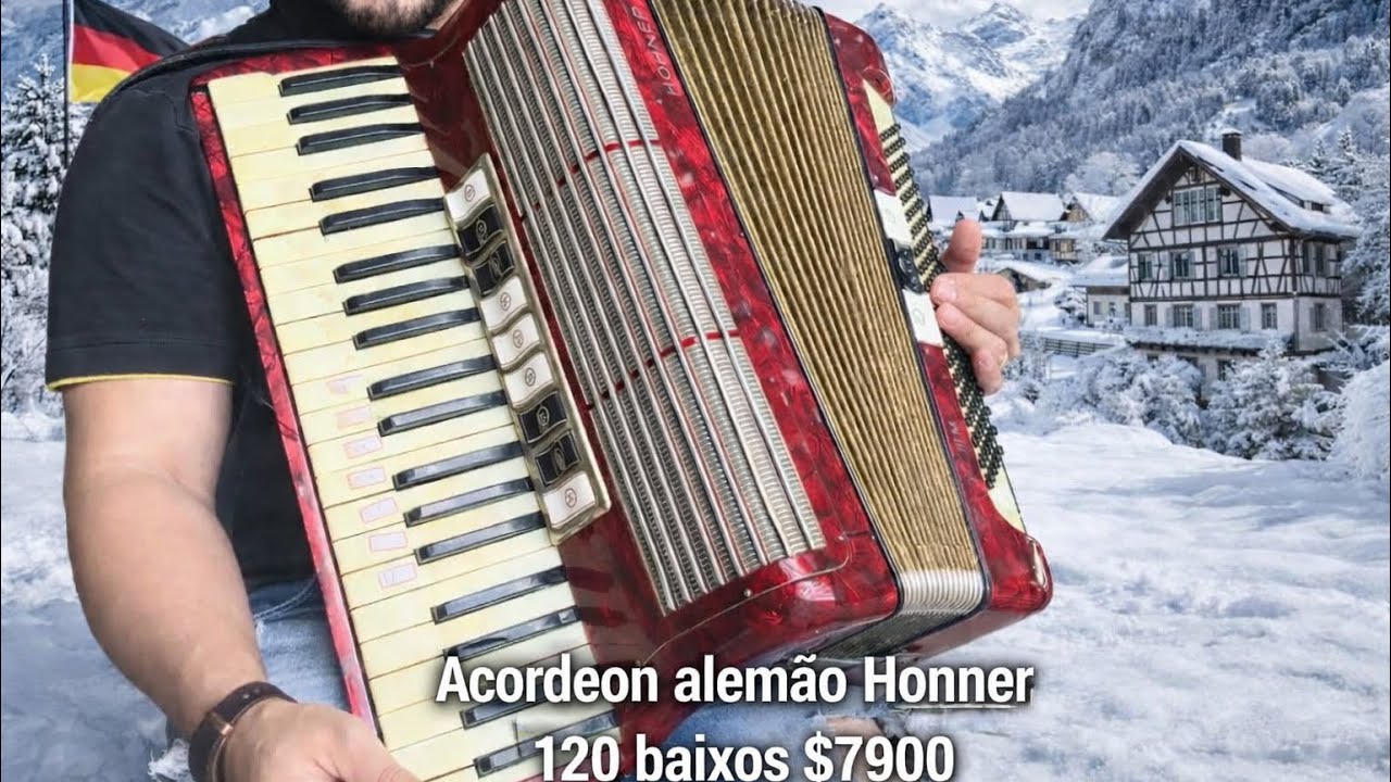 HOHNER ALEMÃO ANOS 40/50 🇩🇪 | TANGO 3 M COM SOM ABSURDO | R$7.900